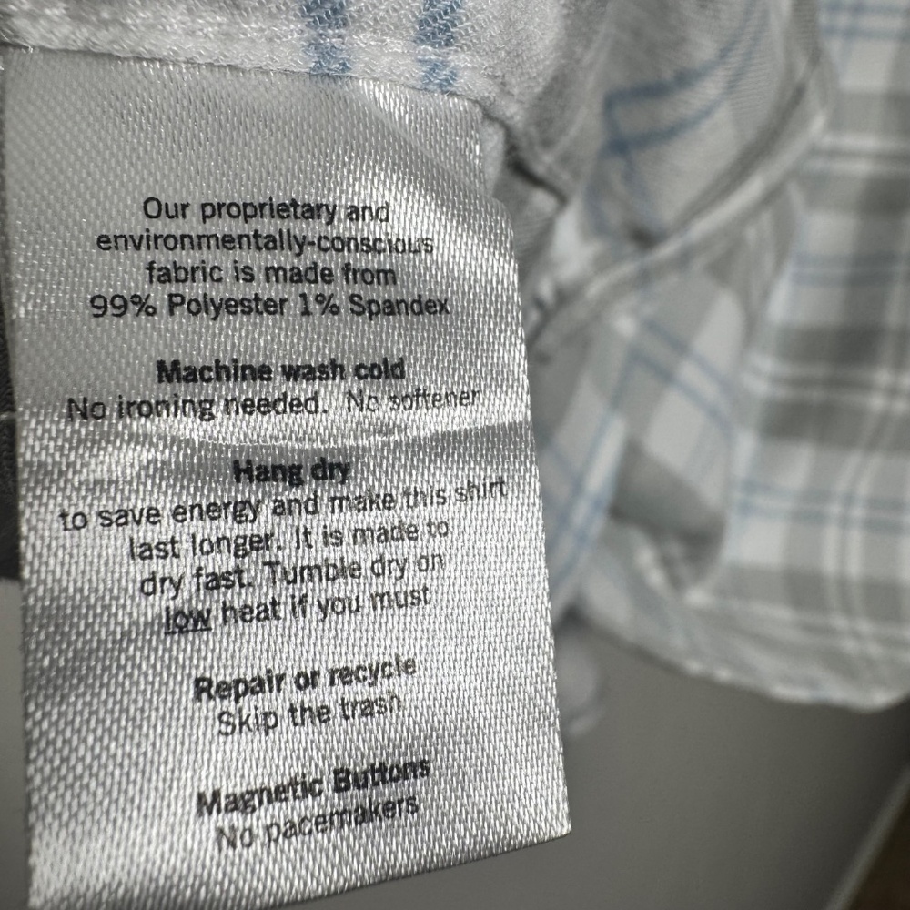 Poncho The Snowcat Utility Style Flannel Men's Sz XL - Picture 10 of 11